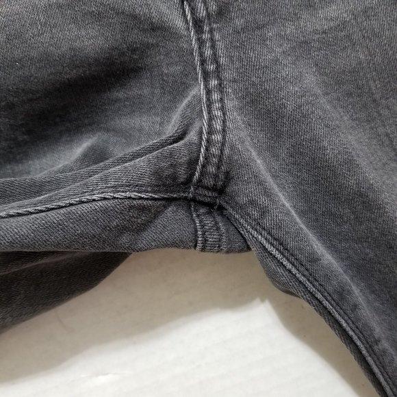 Lucky Brand jeans 10/30 Lolita Shrunken Boot bootcut denim split cuff frayed hem - Picture 8 of 16